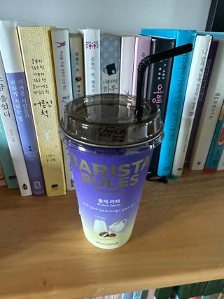 바리스타룰스 돌체 라떼 — 5점을 준 리뷰어가 2023년 4월 올린 사용 사진