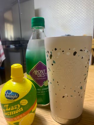 몽베스트 Montbest with Sparkling water Lemon OR Lime 20병(랜덤) — 5점을 준 리뷰어가 2023년 3월 올린 사용 사진