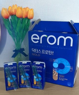 이롬 erom 닥터스 프로틴 골드 — 5점을 준 리뷰어가 2021년 4월 올린 사용 사진