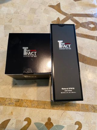 The Fact [5 IN 1] 더 팩트 내추럴 에스에프엔 에이틴 스킨토너+크림 세트 — 5점을 준 리뷰어가 2021년 5월 올린 사용 사진