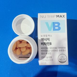 뉴트립맥스(NUTRIPMAX) 뉴트립맥스 에너지 비타민B 700mg 30정 1개월분 고함량 비타민 — 5점을 준 리뷰어가 2021년 7월 올린 사용 사진