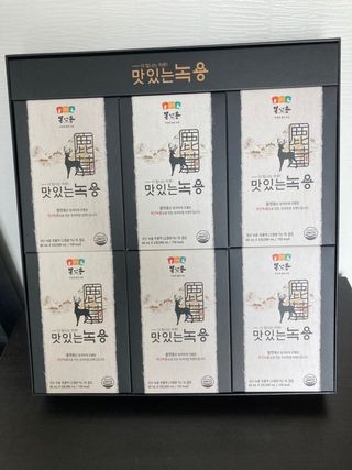 [몸엔용] 과일을 넣어 국산녹용을 맛있게 60ml x 30포 — 5점을 준 리뷰어가 2021년 6월 올린 사용 사진