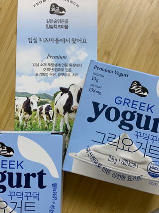 숲골 꾸덕꾸덕 그릭요거트 150g 2개 — 5점을 준 리뷰어가 2021년 11월 올린 사용 사진