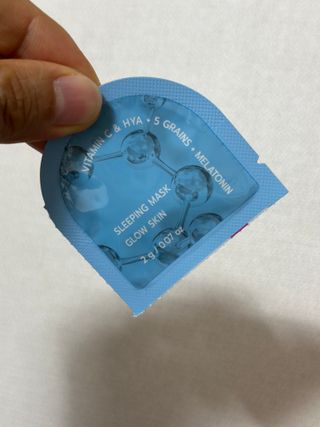 바노바기 코스메틱 바노바기 디엑스 마스크 — 5점을 준 리뷰어가 2024년 6월 올린 사용 사진