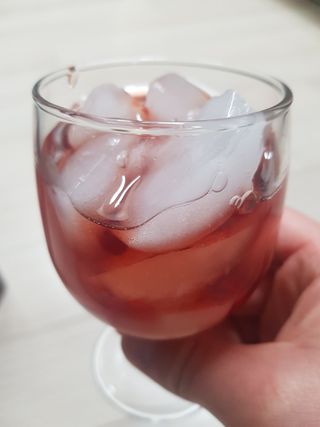 [바이윙클] 페르시아 유기농 석류 착즙주스 750ml 2병 + 선물박스 세트 — 5점을 준 리뷰어가 2022년 2월 올린 사용 사진
