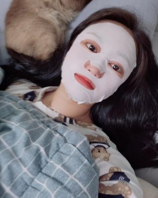 뉴클리드 마스크팩 3종 — 5점을 준 리뷰어가 2023년 7월 올린 사용 사진