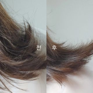 [유니프] 헤어 샤이니 핑크 컬러 트리트먼트 500g — 4점을 준 리뷰어가 2024년 4월 올린 사용 사진