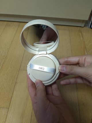 [리뉴얼]유이크 바이옴 베리어 에센스 인 파우더 — 5점을 준 리뷰어가 2022년 1월 올린 사용 사진