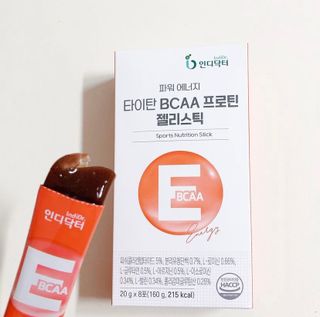 인디닥터 면역 생생 핑크 이뮨 젤리 + 타이탄 BCAA 프로틴 젤리스틱 — 5점을 준 리뷰어가 2022년 6월 올린 사용 사진
