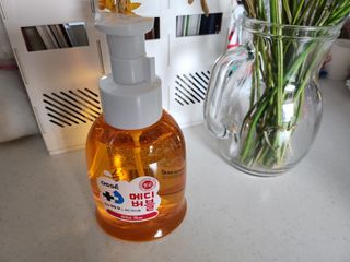 오쎄 메디버블 핸드워시폼 500ml 1+1 — 4점을 준 리뷰어가 2023년 4월 올린 사용 사진