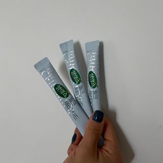 셀렉스스포츠 셀렉스 밀크세라마이드 저분자피쉬콜라겐 28포 X 1박스 — 4점을 준 리뷰어가 2021년 6월 올린 사용 사진