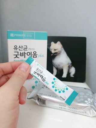 프리마인 유산균 국가지정연구소 선정, 살아있는 생유산균 200억 마리의 힘. 유산균n굿바이옴플러스 — 5점을 준 리뷰어가 2021년 9월 올린 사용 사진
