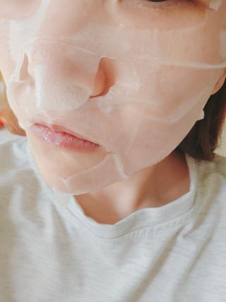 세뚜아(Cettua) [세뚜아] 포어 클리어링 마스크 Cettua Pore Clearing facial mask 5매 — 5점을 준 리뷰어가 2024년 2월 올린 사용 사진