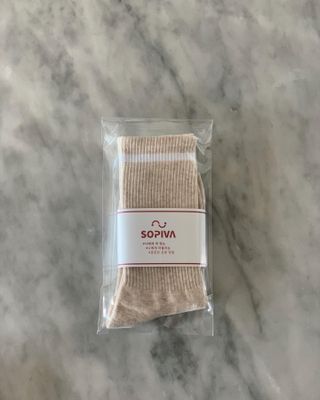 SOPIVA 소피바 요가,필라테스 양말 — 5점을 준 리뷰어가 2021년 6월 올린 사용 사진