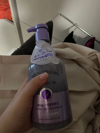 벨먼 내추럴스파 수분광채 스크럽 바디워시 600ml 5종 — 5점을 준 리뷰어가 2022년 5월 올린 사용 사진