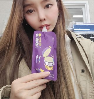 밸런스 다이어트랩 밸다랩 빠나나 푸룬즙 90ml X 24포 — 5점을 준 리뷰어가 2023년 4월 올린 사용 사진