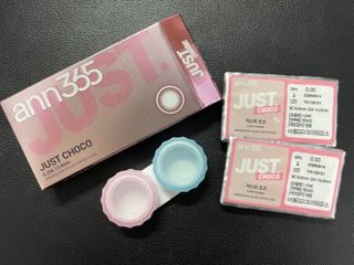 앤365 [ANN365LENS] 저스트 블랙, 초코 2종 중 택일 — 4.5점을 준 리뷰어가 2021년 11월 올린 사용 사진