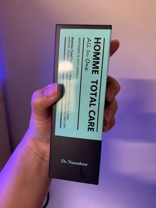 Dr.느루벗 느루벗 옴므 토탈 케어 올인원 118ml 남자 남성 스킨 로션 에센스 크림 화장품 — 5점을 준 리뷰어가 2021년 3월 올린 사용 사진