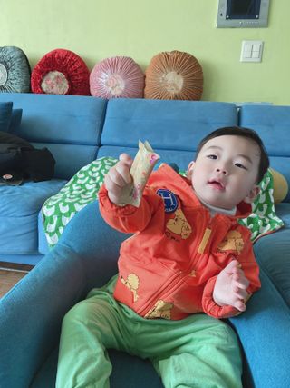 다나음 셀렌에 빠진 아연면역젤리 열대과일맛+사과맛 — 5점을 준 리뷰어가 2021년 4월 올린 사용 사진