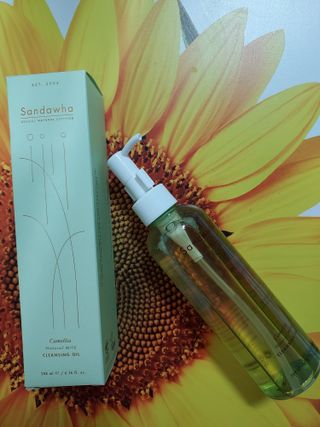 스킨큐어 산다화 순한 클렌징 동백 오일 200ml — 5점을 준 리뷰어가 2023년 3월 올린 사용 사진