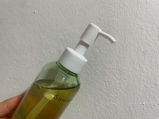 스킨큐어 산다화 순한 클렌징 동백 오일 200ml — 4.5점을 준 리뷰어가 2023년 3월 올린 사용 사진
