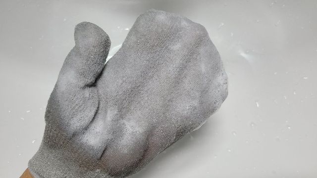 이너홈 바디스크럽 샤워장갑 2P 리뷰 사진