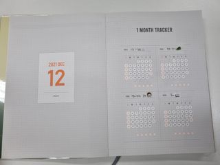 리훈 2022년 아이라이크 다이어리 — 5점을 준 리뷰어가 2021년 9월 올린 사용 사진