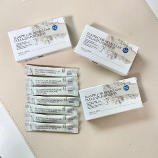 [유니자르] 엘라스틴 저분자 콜라겐95 7포 X 3EA   총 21포 — 5점을 준 리뷰어가 2022년 1월 올린 사용 사진