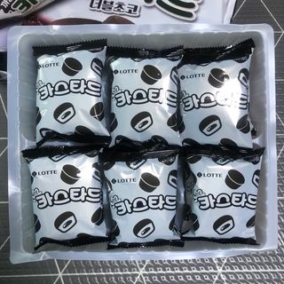 롯데제과 까망카스타드 더블초코 — 5점을 준 리뷰어가 2021년 5월 올린 사용 사진