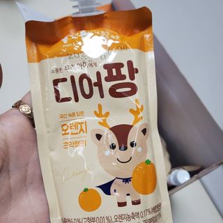 [몸엔용] 우리 아이 건강간식, 달콤한 녹용곤약젤리 디어팡 4종 — 4점을 준 리뷰어가 2021년 11월 올린 사용 사진