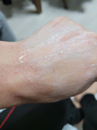 웰피아생활건강 웰피아 올인원 남성화장품 옴므페론 — 5점을 준 리뷰어가 2023년 1월 올린 사용 사진