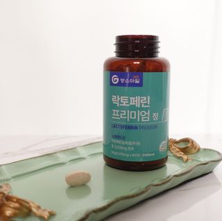 짱스마일 락토페린 프리미엄 정 1000ml x 60정 — 5점을 준 리뷰어가 2023년 1월 올린 사용 사진