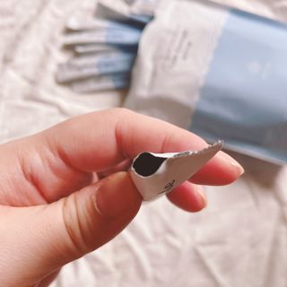실크가글 실크단백질 함유 구강청결제 11ml 50포 — 5점을 준 리뷰어가 2021년 8월 올린 사용 사진