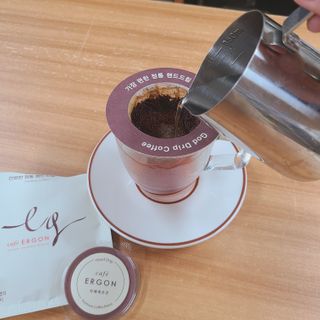 카페에르곤 바리스타 핸드 드립백커피 대용량 15g / 지중해오후 2시 — 4.5점을 준 리뷰어가 2021년 11월 올린 사용 사진