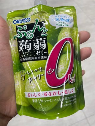 ORIHIRO 오리히로 곤약젤리 제로칼로리 130g 4종 4팩(맛별로 1팩씩) — 5점을 준 리뷰어가 2023년 1월 올린 사용 사진