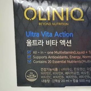 올리닉 울트라비타액션 — 5점을 준 리뷰어가 2021년 10월 올린 사용 사진