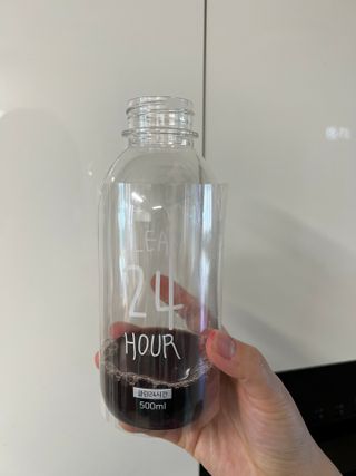 클린24시간 1BOX(5포) + 전용보틀(500ml) — 4점을 준 리뷰어가 2023년 3월 올린 사용 사진