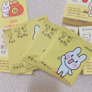 네이처오다 달칩 초코샌드 — 5점을 준 리뷰어가 2021년 2월 올린 사용 사진