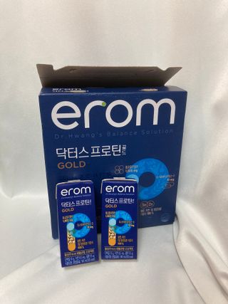 이롬 erom 닥터스 프로틴 골드 — 5점을 준 리뷰어가 2021년 4월 올린 사용 사진