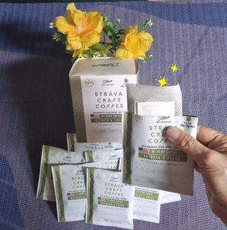 스트라바 햄프커피 드립백 카페인 — 5점을 준 리뷰어가 2023년 5월 올린 사용 사진