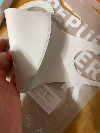 [에이블밤부] 리퓨어 쿠퍼 마스크 10color — 5점을 준 리뷰어가 2021년 2월 올린 사용 사진