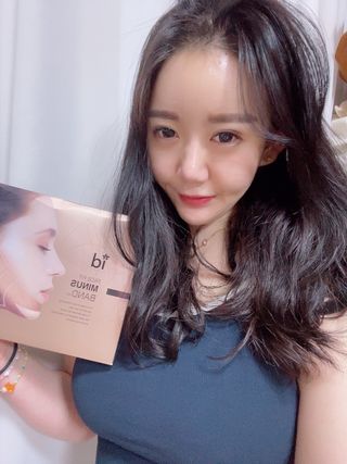 아이디플라코스메틱 아이디 페이스핏 마이너스 밴드 v2 — 5점을 준 리뷰어가 2021년 4월 올린 사용 사진