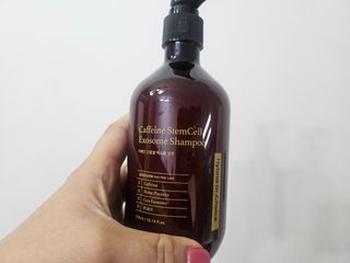 하이브리온 [쿠팡 구매평] 닥터초이스 시카엑소좀 판테놀 아미노산 탈모기능성 두피케어 모근강화 샴푸, 300ml, 1개 — 5점을 준 리뷰어가 2025년 3월 올린 사용 사진