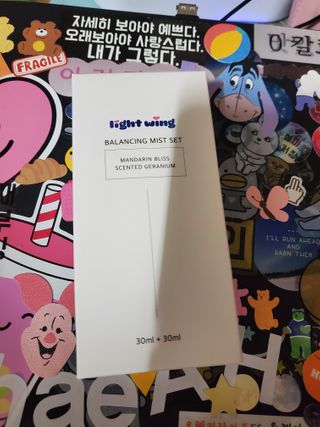 라이트윙 밸런싱 미스트 만다린 블리스+센티드 제라늄 SET — 4점을 준 리뷰어가 2021년 1월 올린 사용 사진