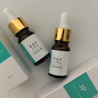 랑팡 EGF+FGF 10ppm 리포좀 앰플 원액 10ml — 3.5점을 준 리뷰어가 2021년 9월 올린 사용 사진