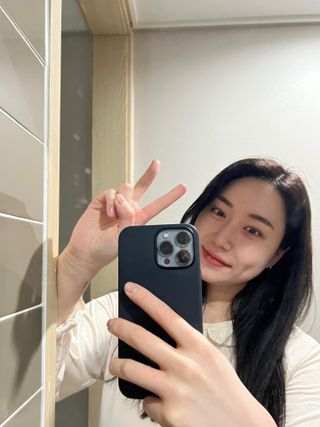 바노바기 코스메틱 바노바기 밀크씨슬 리페어 시카 선스크린 플러스 50ml — 5점을 준 리뷰어가 2023년 2월 올린 사용 사진
