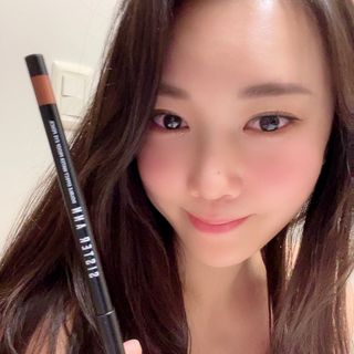 씨스터앤 더블이펙트 워터프루프 아이펜슬 11종 택 1 — 4점을 준 리뷰어가 2022년 1월 올린 사용 사진