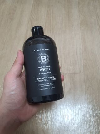 블랙페블 올인원 워시 마그네틱 웨이브 500ml — 5점을 준 리뷰어가 2021년 6월 올린 사용 사진