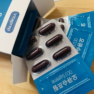 뉴트리션팩토리 비타프렙 오큐슈프림 루테인 오메가3 1050mg — 5점을 준 리뷰어가 2021년 6월 올린 사용 사진