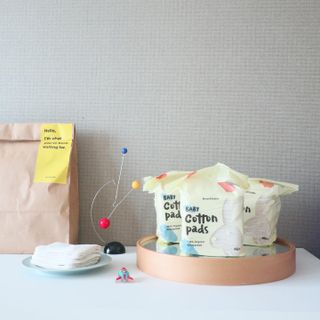 디어엘로디 오가닉 무표백 건티슈 — 5점을 준 리뷰어가 2022년 8월 올린 사용 사진